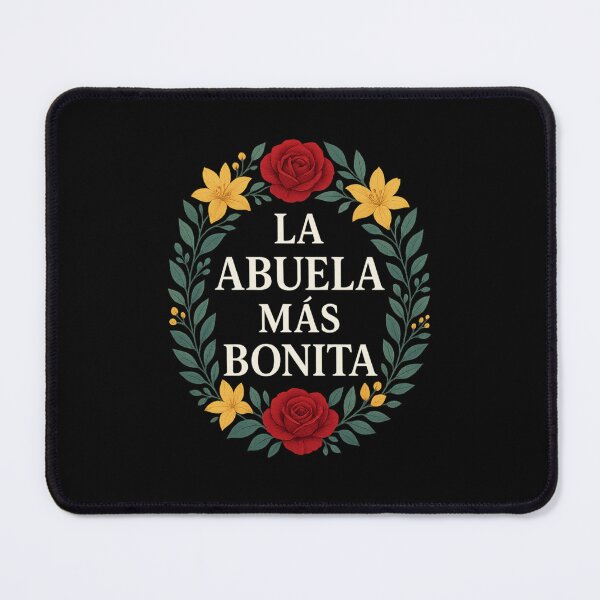 Item preview, La Abuela Más Bonita – Elegant Floral Grandma Tribute T-Shirt designed and sold by DailyDrivesct.
