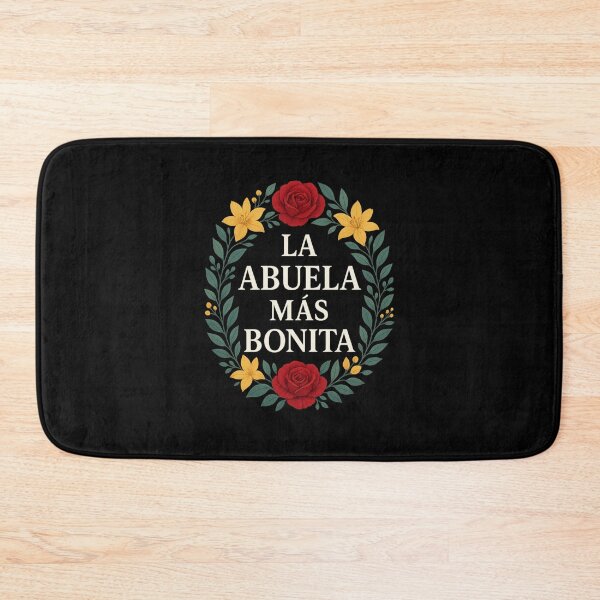 Item preview, La Abuela Más Bonita – Elegant Floral Grandma Tribute T-Shirt designed and sold by DailyDrivesct.