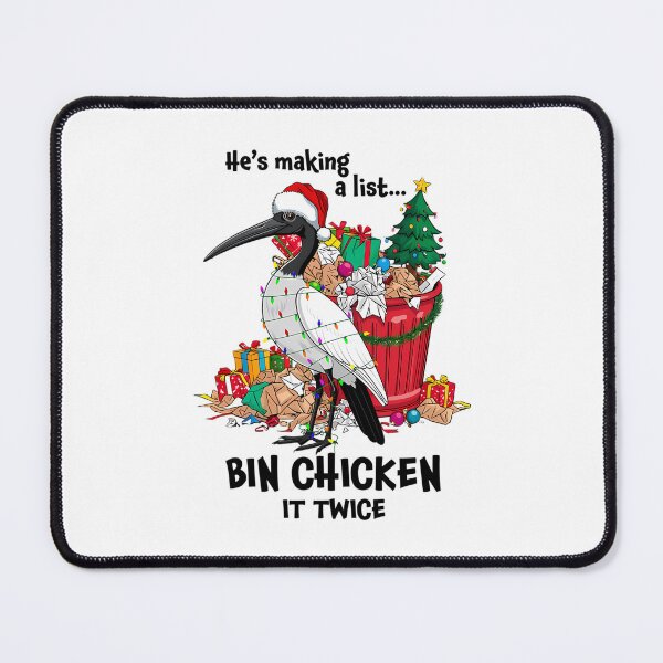Item preview, He Is Making A List Bin Chicken It Twice - Aussie Xmas Ibis  designed and sold by Laradegroote.