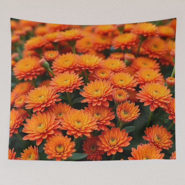 Item preview, Birth flower of November. Birth flowers by month November. Chrysanthemum birth flower. Orange flowers. Orange chrysanthemums. Mum flowers. Colorful flowers designed and sold by PlaceToBuyGifts.