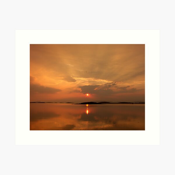 Clew Bay Sunset Art Print