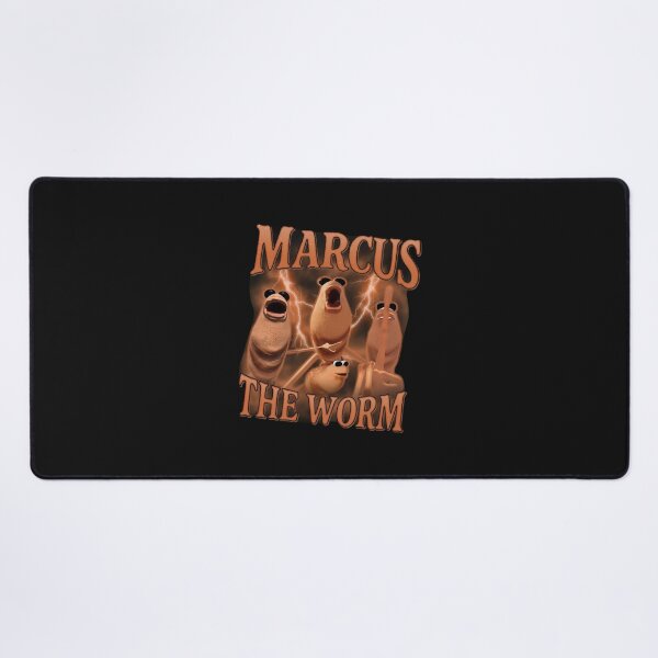 Item preview, Marcus the Worm Cartoon Art designed and sold by cubomtumeshop.