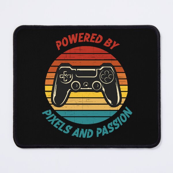 Item preview, Gamer Controller Retro Sunset - Powered By Pixels And Passion designed and sold by SunsetReverie.