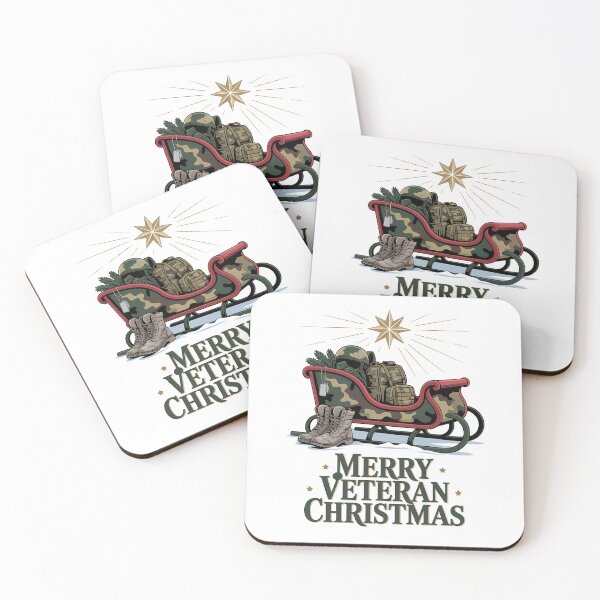 Item preview, Merry Veteran Christmas Veteran Sleigh Camo Boots veteran christmas designed and sold by BernoNickel.