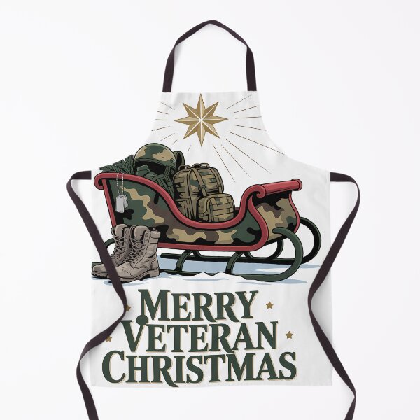 Item preview, Merry Veteran Christmas Veteran Sleigh Camo Boots veteran christmas designed and sold by BernoNickel.