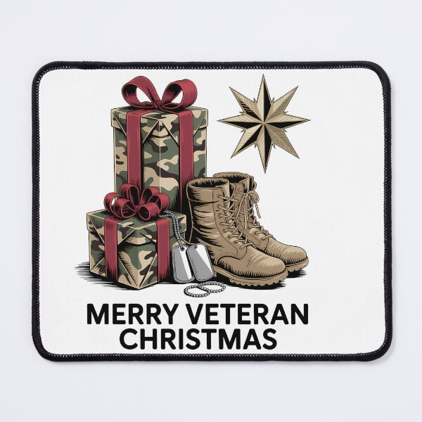 Item preview, Merry Veteran Christmas Veteran Christmas Gift Camo Boots designed and sold by BernoNickel.