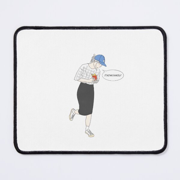 Item preview, Minimal Girls Saying Itadakimasu designed and sold by HeatherRoden.