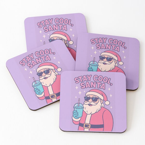 Item preview, Stay Cool, Santa designed and sold by VintageLoom.