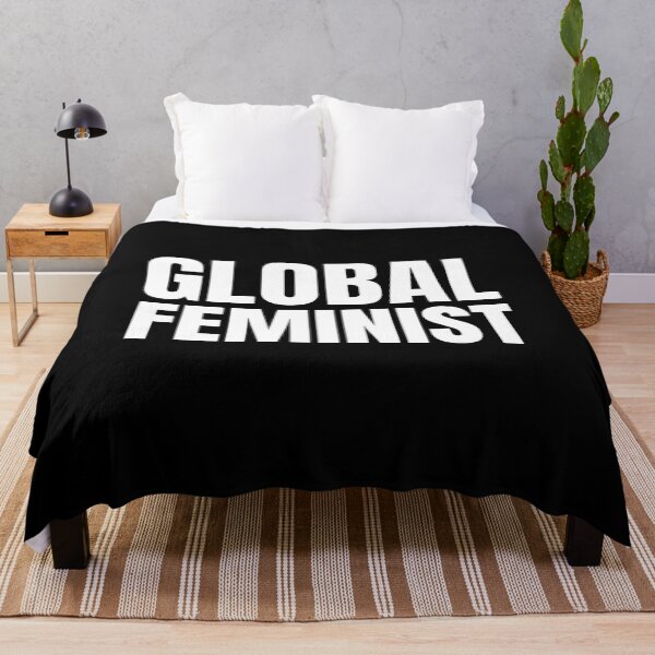 Item preview, Global Feminist | Bold Equality Statement Tee | Empowering Minimalist Design designed and sold by DailyDrivesct.