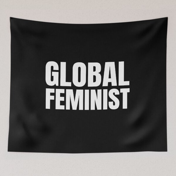 Item preview, Global Feminist | Bold Equality Statement Tee | Empowering Minimalist Design designed and sold by DailyDrivesct.