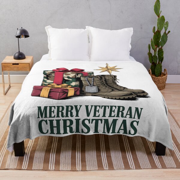 Item preview, Copy of Merry Veteran Christmas Veteran Christmas Gift Camo Boots Army Gift designed and sold by BernoNickel.