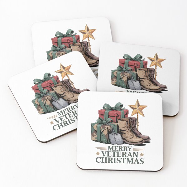 Item preview, Copy of Merry Veteran Christmas Veteran Christmas Gift Camo Boots Us Military designed and sold by BernoNickel.