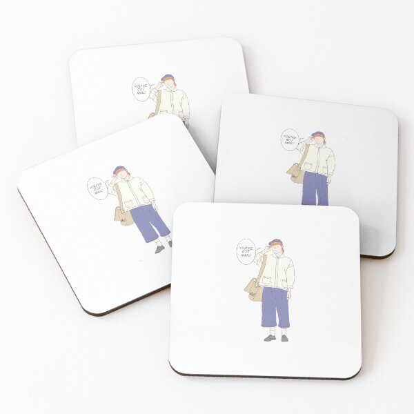 Item preview, Minimal Line Arts Teenager Hipster Girls Delivery Mail designed and sold by HeatherRoden.