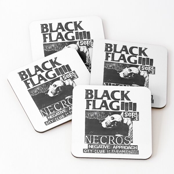 Item preview, Black Flags - Flyer Flyer designed and sold by CMTomlinArt.
