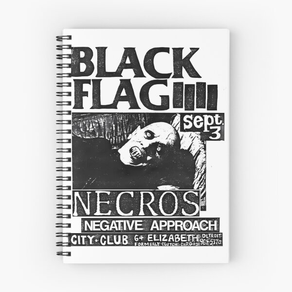 Item preview, Black Flags - Flyer Flyer designed and sold by CMTomlinArt.