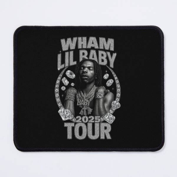 Item preview, Lil Baby WHAM Tour 2025 – Diamond & Platinum Edition designed and sold by getpressedshirt.