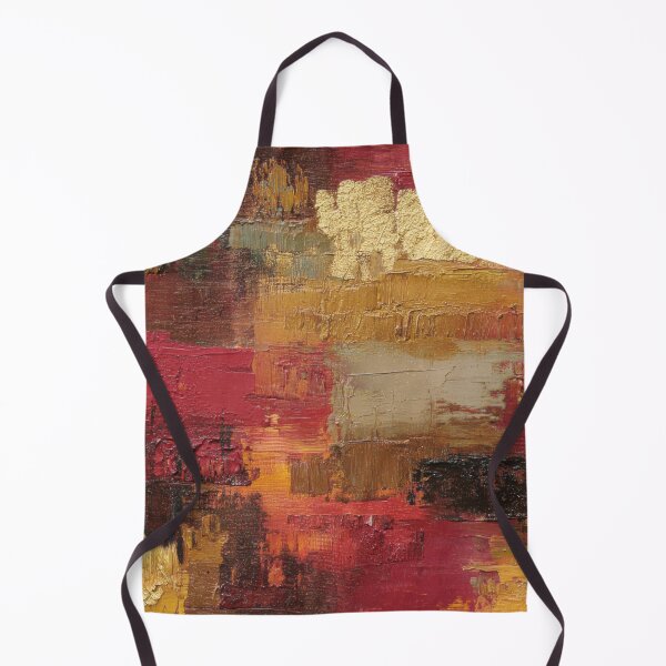 Item preview, Autumn Sunset Colors Broad Brush Strokes Abstract Painting designed and sold by DEC02.