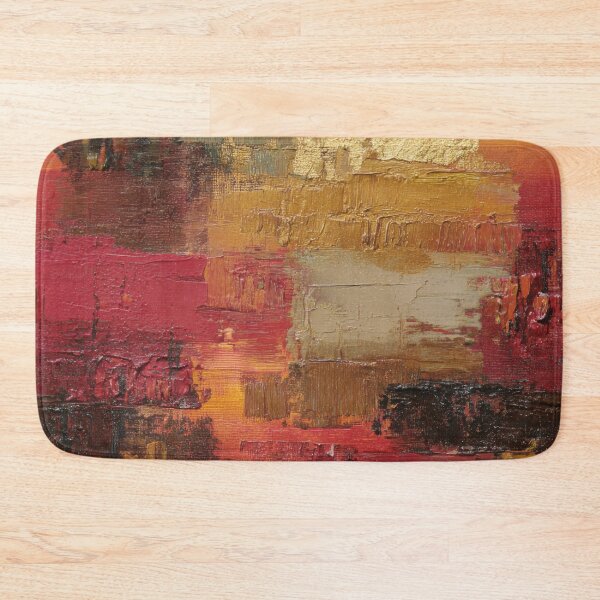 Item preview, Autumn Sunset Colors Broad Brush Strokes Abstract Painting designed and sold by DEC02.