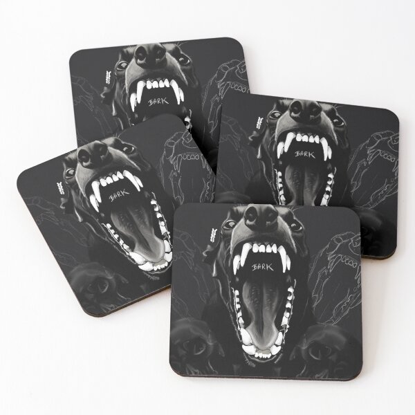 Item preview, Furious Barking Black Dog - SANX designed and sold by SANX19.