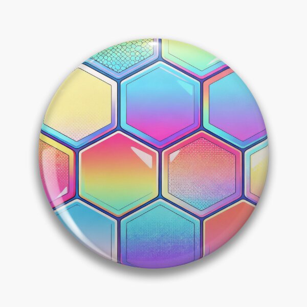 Item preview, Panal hexagonal pastel designed and sold by Screen Sage.