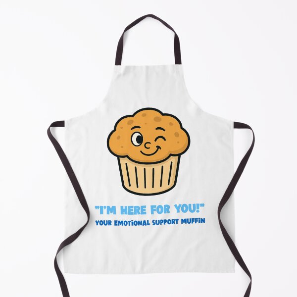 Item preview, I'm Here for You! Your Emotional Support Muffin designed and sold by AEMcTees.