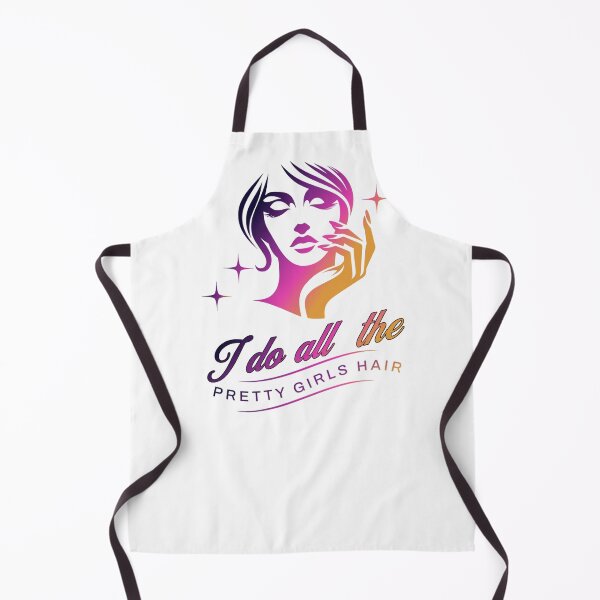 Item preview, I Do All Pretty Girls’ Hair Hairstylist Quote Cute Salon Professional Design designed and sold by Winarrts.
