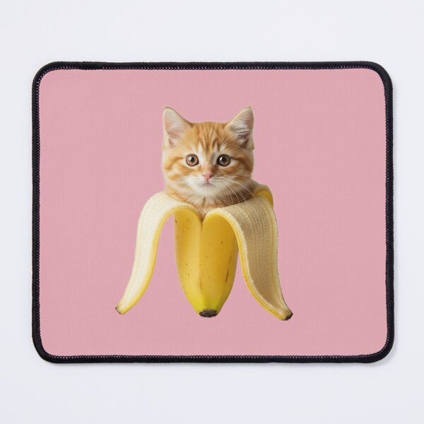 Item preview, Banana Cat – Cute Orange Kitten in a Banana Peel designed and sold by OOStudio.