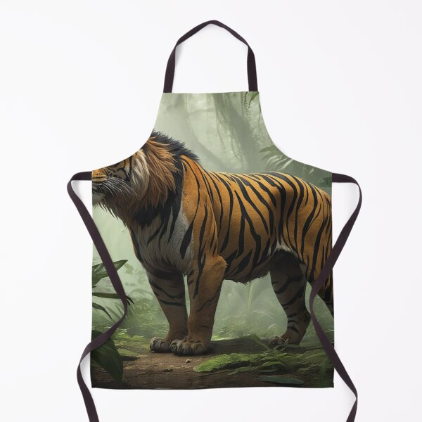 Item preview, Majestic Tiger in the Misty Jungle designed and sold by henderphal.