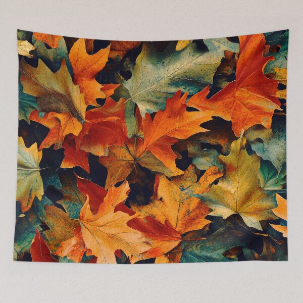 Item preview, Autumn Exotic Leaves In Stunning Fall Sunrise Colors  designed and sold by DEC02.