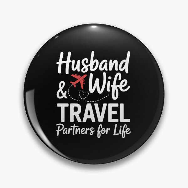 Item preview, Couple Matching Husband And Wife Travel Partners For Life designed and sold by HaileyRobel.
