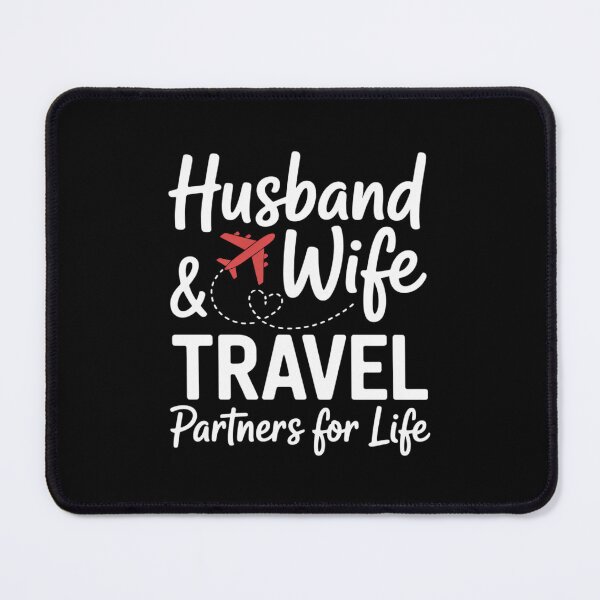 Item preview, Couple Matching Husband And Wife Travel Partners For Life designed and sold by HaileyRobel.