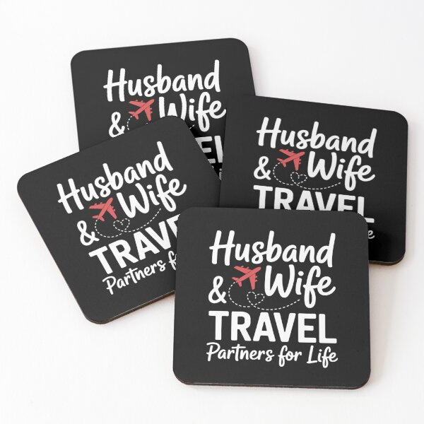 Item preview, Couple Matching Husband And Wife Travel Partners For Life designed and sold by HaileyRobel.