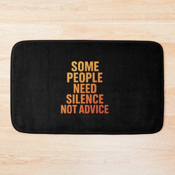 Item preview, Some People Need Silence, Not Advice – Minimalist Emotional Intelligence T-Shirt designed and sold by DailyDrivesct.