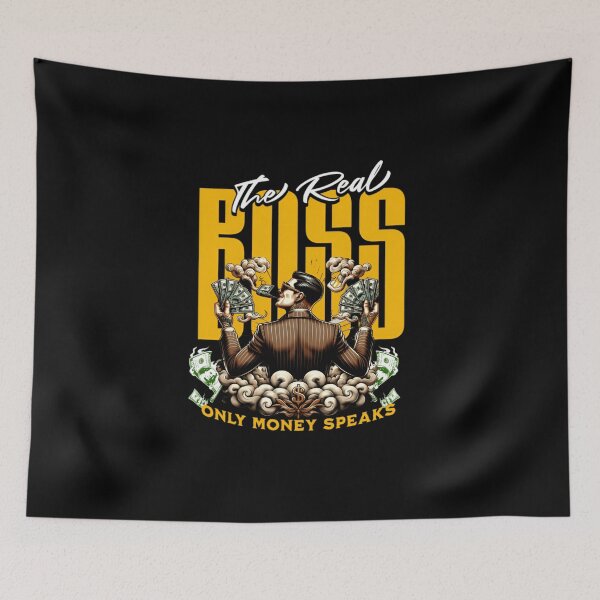 Item preview, The Real Boss | Hustle Motivation for Entrepreneurs & Go-Getters designed and sold by SoulFlex.