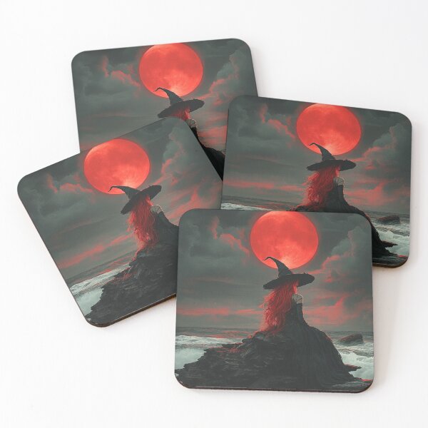 Item preview, Witch's Gaze Under The Red Moon designed and sold by WhimsyWink.