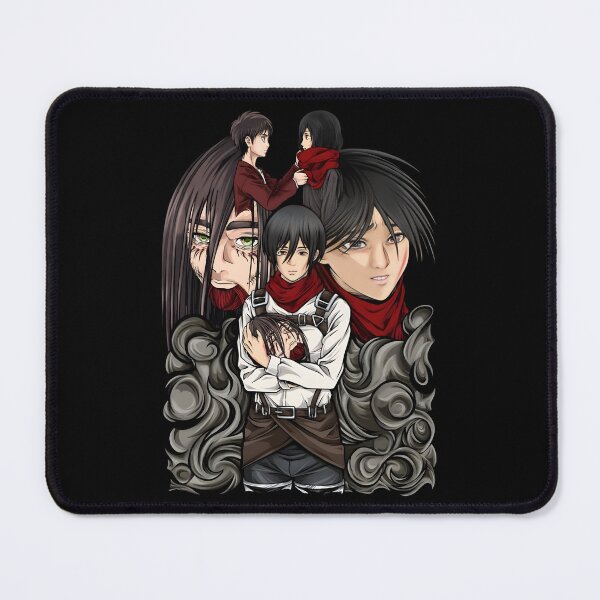 Item preview, Eren and Mikasa designed and sold by ANIME HEAT.
