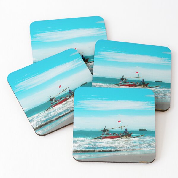 Item preview, Meditteranean Field And & Stream Blue Coastline. designed and sold by Sinhakudiye.