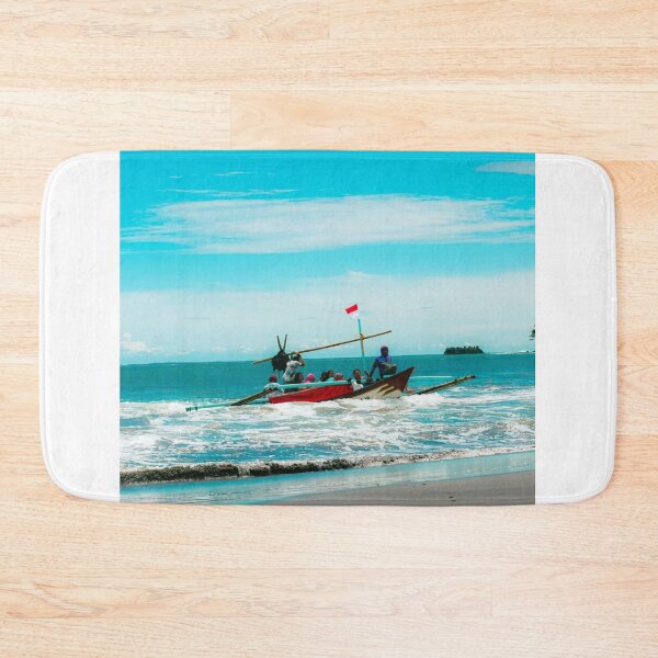 Item preview, Meditteranean Field And & Stream Blue Coastline. designed and sold by Sinhakudiye.