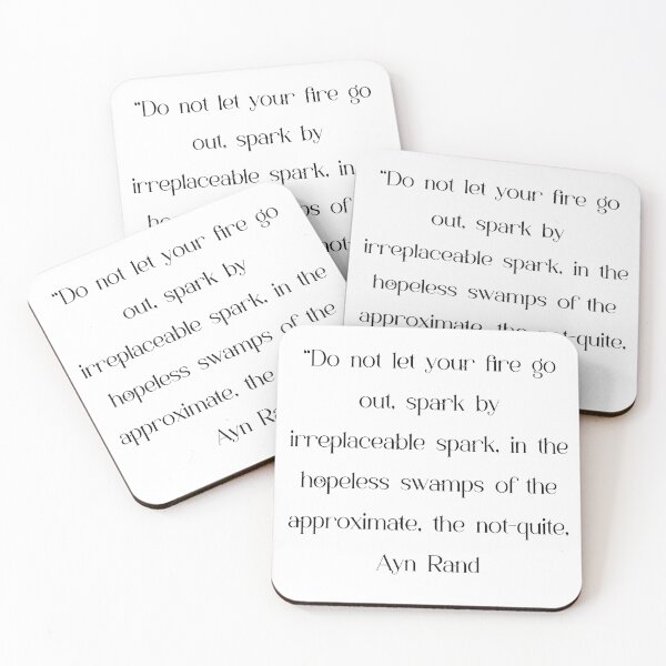 Item preview, Ayn Rand Quotes designed and sold by 4ever-Undaunted.