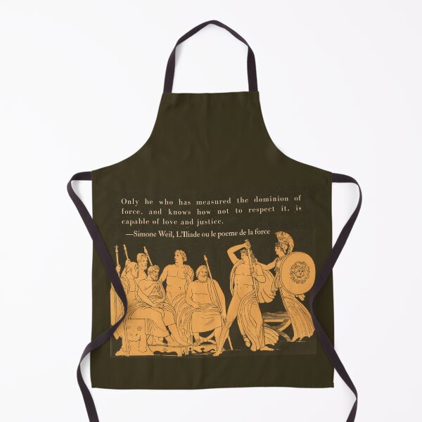 Item preview, Only he who has measured the dominion of force, and knows how not to respect it, is capable of love and justice. designed and sold by artbleed.