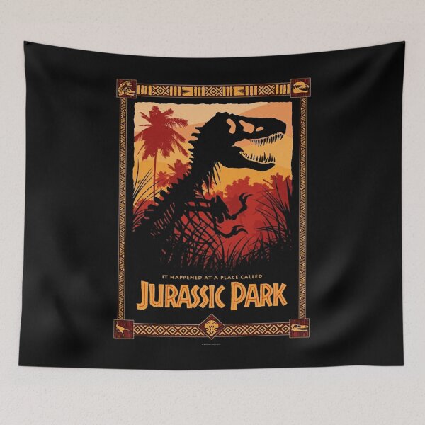 Item preview, Art - Jurassic Park designed and sold by DreamCraftCove.