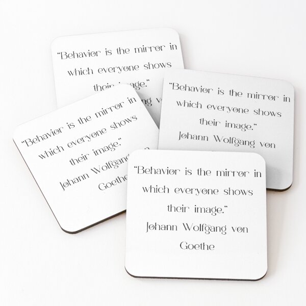 Item preview, Johann Wolfgang von Goethe Quotes designed and sold by 4ever-Undaunted.