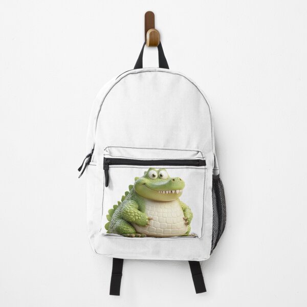 Item preview, Cute Smiling Cartoon Crocodile Character designed and sold by rachada99.