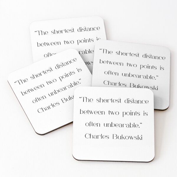 Item preview, Charles Bukowski Quotes designed and sold by 4ever-Undaunted.