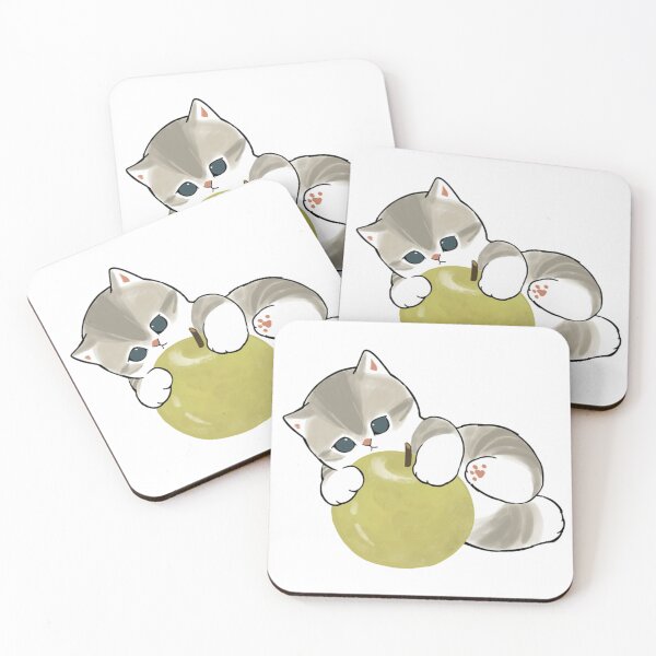 Item preview, Mofusand - Cat and Apple designed and sold by penny555.