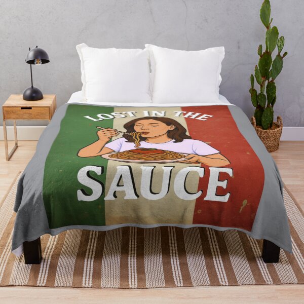 Item preview, Lost in the Sauce – Funny Vintage Design designed and sold by Humble Threadworks.