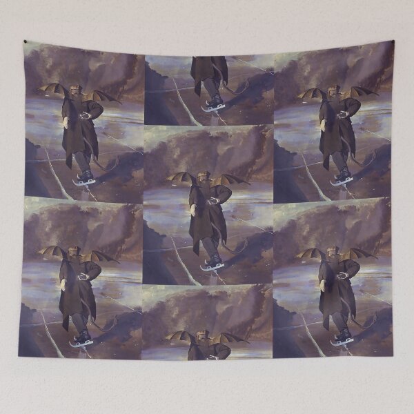 Item preview, THE DEVIL SKATING WHEN HELL FREEZES OVER BY J.M. COLLIER (1894) designed and sold by humbleserf.