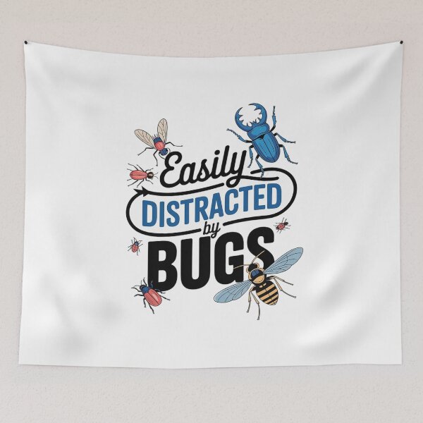 Item preview, Cool Easily Distracted By Bugs 1 designed and sold by MinaReinger.