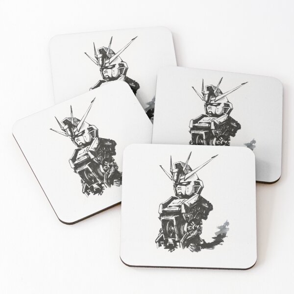 Item preview, Strike Gundam head ink art designed and sold by sabartgunpla.