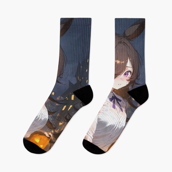 Item preview, Rice Shower Uma Musume Pretty Derby Halloween White Glow designed and sold by CarlosBender.